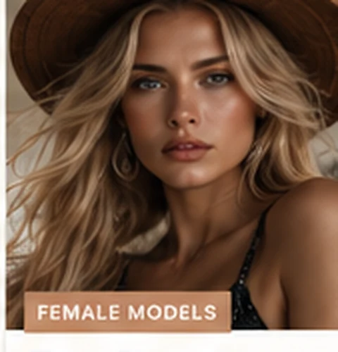 AI-generated editorial portrait representing fictional model Sofia Laurent